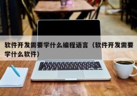 软件开发需要学什么编程语言（软件开发需要学什么软件）