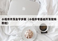 小程序开发自学步骤（小程序零基础开发视频教程）